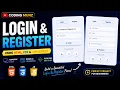Neumorphism Login Form Using HTML CSS JavaScript