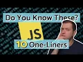 10 Life-Saving JavaScript One-Liners CODE LIKE A PRO 2022