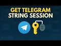 How to Create a Telegram Account String Session to Forward Messages