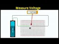 series circuit in TinkerCAD with Multimeter Robo CAD