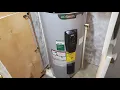 installing a new ao smith 50 gallon water heater