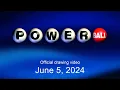Powerball drawing for June 5 2024