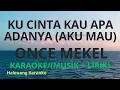 Download Lagu KARAOKE KU CINTA KAU APA ADANYA (AKU MAU) ONCE MEKEL BY HALEUANG KARAOKE