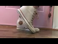 Converse All-Star Chuck Taylor Hidden Wedge - Ebay Listing for BLCK