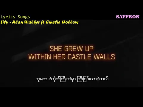 Download MP3 Lily - Alan Walker (lyrics video) (Myanmar sub)