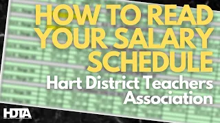 TA Salary Schedule Explainer