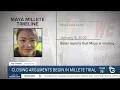 Closing arguments in Larry Millete murder trial