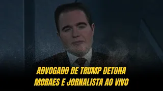 Censura? Não nos EUA! Advogado de Trump manda recado duro para Moraes.