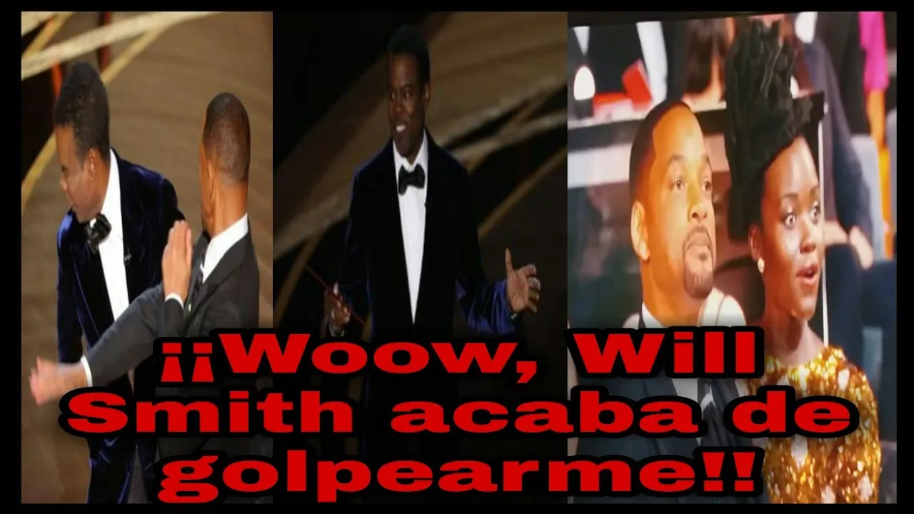 WILL SMITH GOLPEA A CHRIS ROCK EN LOS OSCAR 2022 (SE PUSO VIOLENTO) 👹 - Will Smith hit Chris Rock