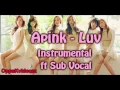 APINK - LUV [ Instrumental ft Vocal ]