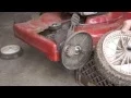 Mikey fixes the self propulsion on his Craftsman lawn mower