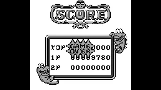 Game Over Pinball Revenge Of The Gator Game Boy 