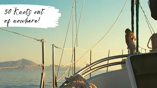 50 KNOT WINDS, Anchoring Fails, Billionaire or Battleship and the Beautiful Symi Town