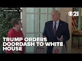 FULL Trump orders McDonald s to White House chats with DoorDash driver