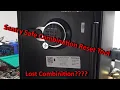 593 Sentry Safe Combination Reset Tool