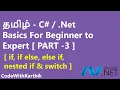 - C Decision Making if if else else if nested if and switch