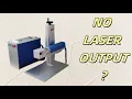 Fiber Laser Marking Machine No Output Check These Solutions Focus Fix included