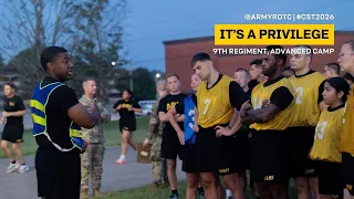 It s A Privilege 9th Regiment Advanced Camp CST 2026