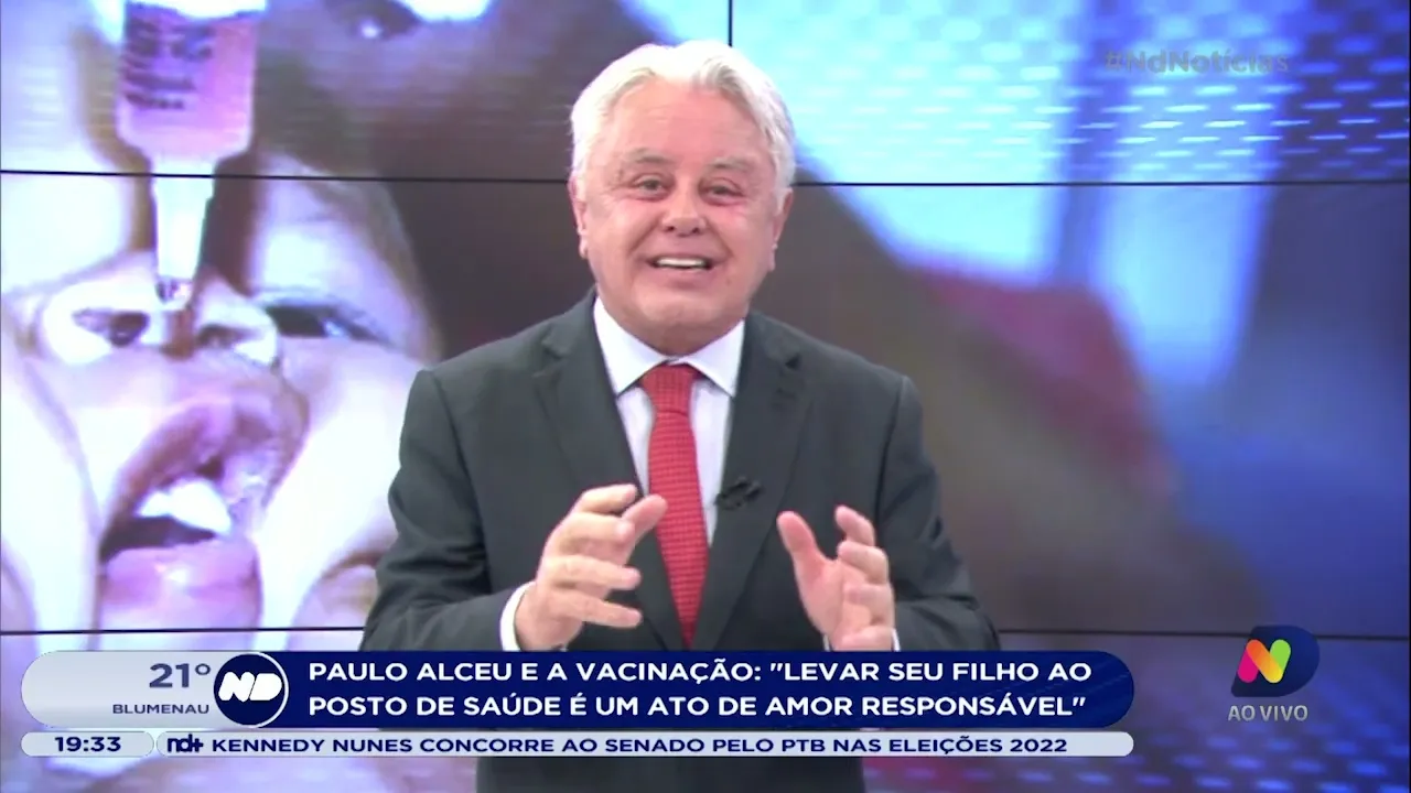 Paulo Alceu ressalta a importância da vacinação