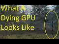 Demonstration Of GPU Artifacts Dying Graphics Card