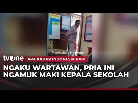 Oknum Wartawan di Sukabumi Ngamuk di Lingkungan Sekolah