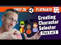 Unity 3D and Playmaker - Create a Character Selector UI