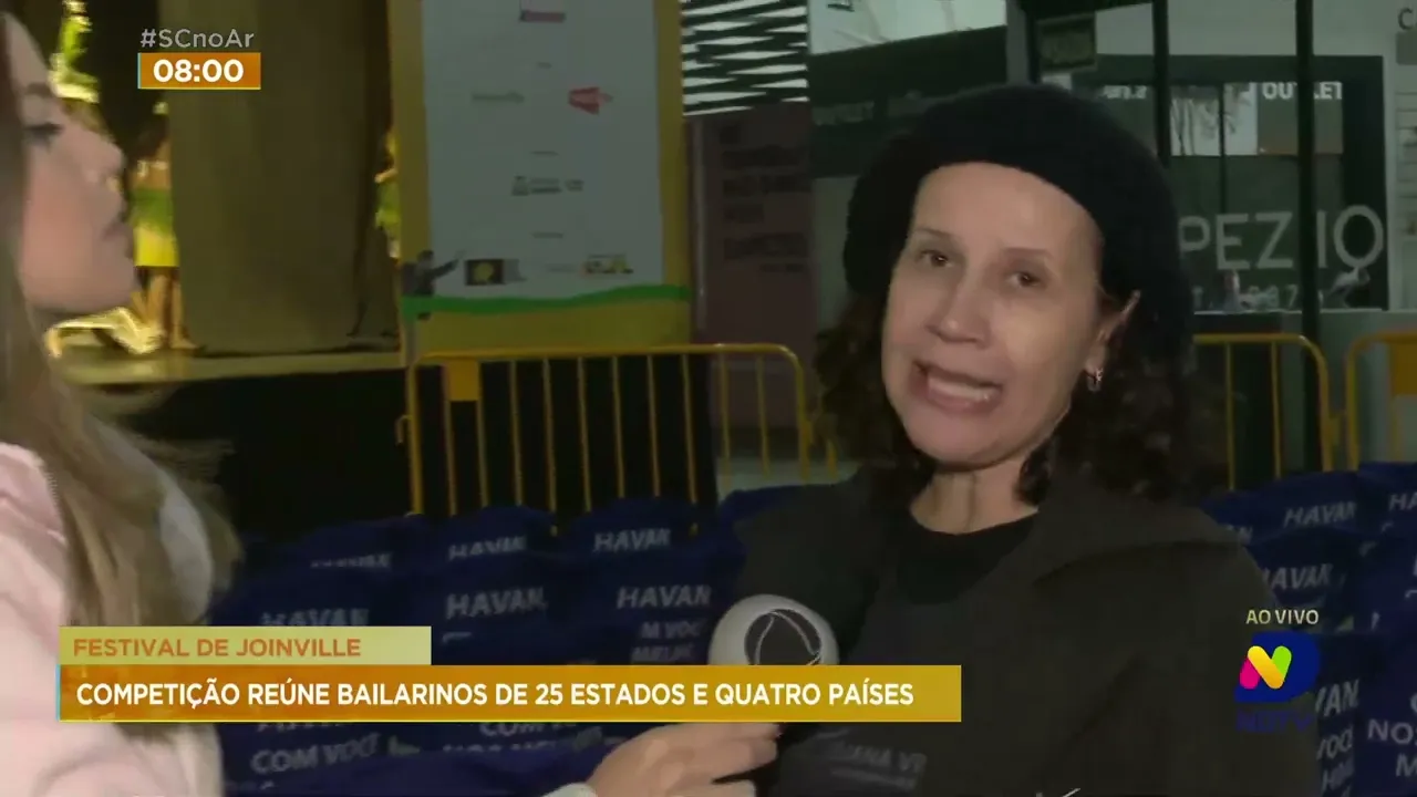 40° Festival de Dança de Joinville reúne bailarinos de 25 estados e quatro países