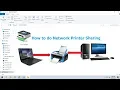 How to Share Printer on Network Share Printer in-between Computers Easy