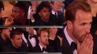 REAÇÃO DO HARRY KANE AO VENCER A BOLA DE OURO
