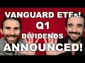 It s RAINING Dividends Baby Vanguard ETFs Bringing YOU Q1 Dividends Were they HIGHER or LOWER