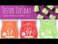 New Scentsy Spring Summer 2021 Tester Tuesday Coral Waters Oh Snap dragon and Mad for Melon
