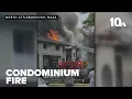 Fire breaks out in North Attleborough condo complex