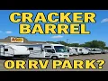 Cracker Barrel or RV Park Overnight Boondocking in Gainesville Florida