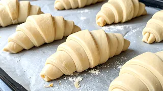 i found the easiest way to make croissants you will be amazed by the result