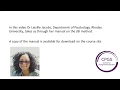 Introduction to the JBI method