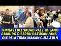 Download Lagu FULL SKUAD TIMNAS KUMPUL DIARAB PAES, MAURO, \u0026 MILANO DISERBU RATUSAN SUPPORTER❗OLE PUASA GULA