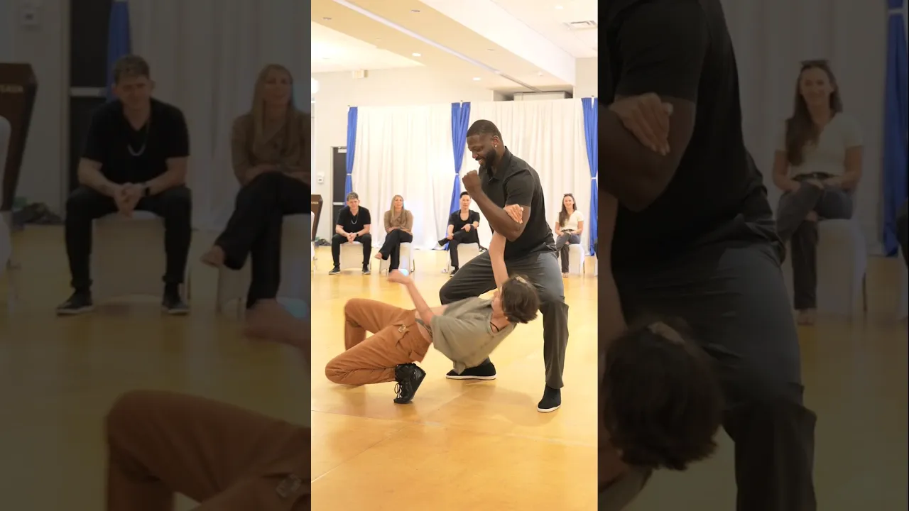 She hid it well 👀👀😎 #improv #westcoastswing