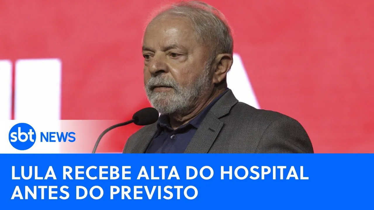 Presidente Lula recebe alta hospitalar com apenas três dias de internação | #SBTNewsnaTV (02/10/23)