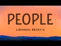 Download Lagu Libianca - People (Remix Lyrics) ft. Becky G