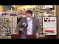Wolf touts vaccines at Weis pharmacies