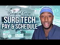 How Is The Pay Schedule For Surgical Technologist
