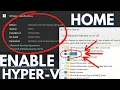 How to Enable and Install Hyper-V in Windows 11 Home Hyper-v Missing