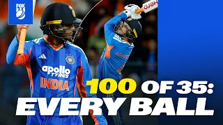 UNFORGETTABLE! 🇮🇳 | Every Ball from Abhishek's unreal ton against New Zealand | Fox Cricket