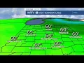 Weather forecast September 23