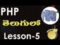 PHP comments and case sense - Lesson 5