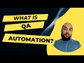What Is QA Automation Software Test Automation Explained