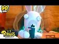 Download Lagu Travel back in time! 🚨 | RABBIDS INVASION 🐰 | 1H30 Compilation | Cartoon for kids