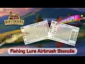 Looking for Fishing Lure Airbrush Stencils - Whitmore Farm LLC has Hundreds to Choose From