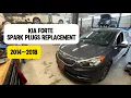 How to Replace Spark plugs DIY on 2012 2018 KIA Forte Torque Value WrenchingRyan