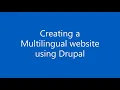 Creating a Multilingual website using Drupal